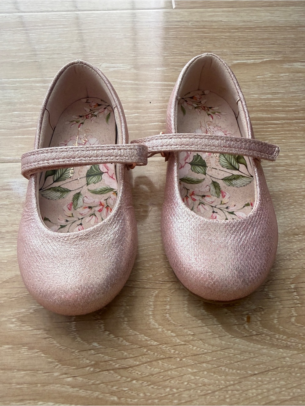 Next Direct Rose Gold Mary Jane Shoes